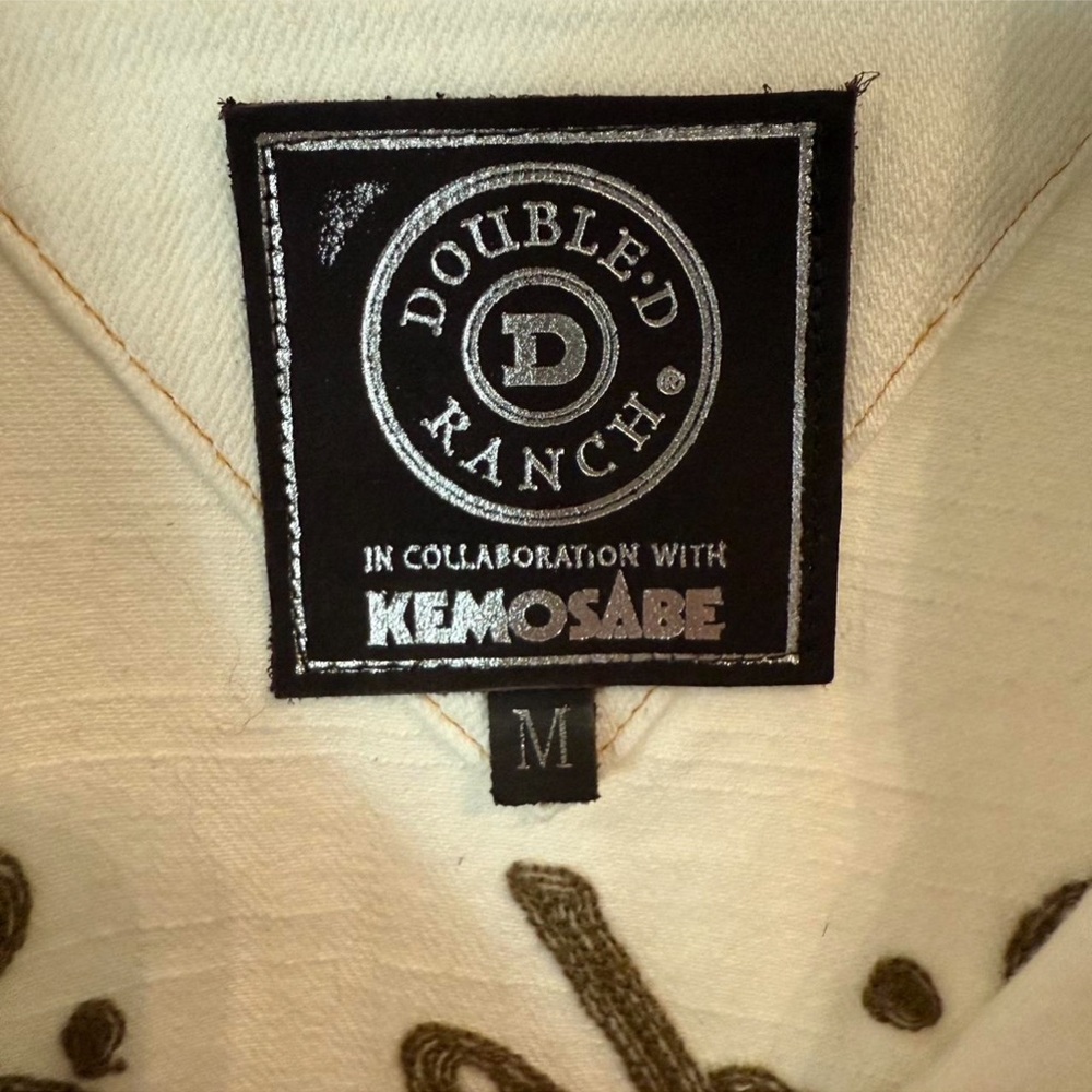 rare Double D Ranch x Kemosabe limited edition embroidered jacket M Rtl $595 New - Picture 3 of 3